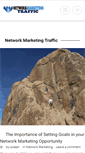 Mobile Screenshot of networkmarketingtraffic.com